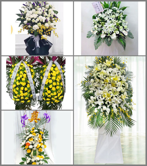 福建泉州石狮市蚶江镇白事花篮预定